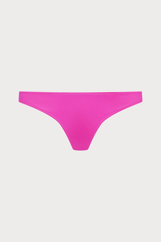 French Kiss Pink High Cut Tanga, Size S (UK 6-8)
