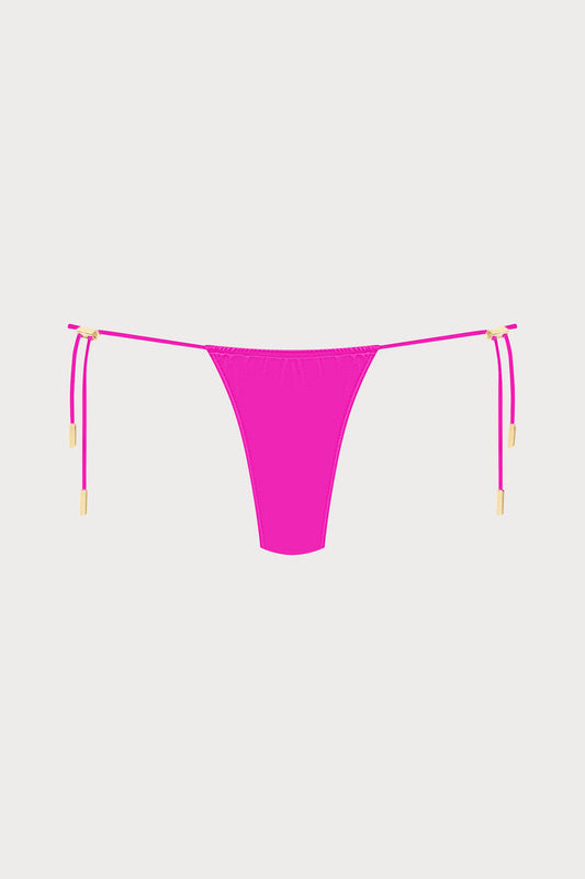 French Kiss Pink Mini Thong, Size L (UK 10-12)