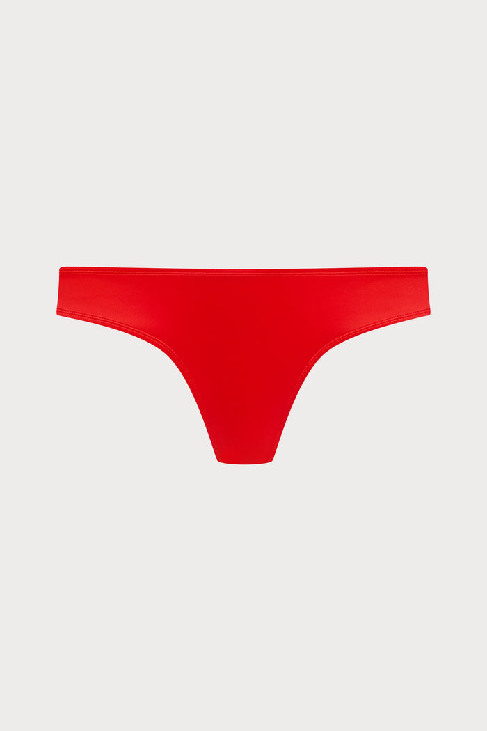 French Kiss Red Open Back Brief, Size S (UK 6-8)