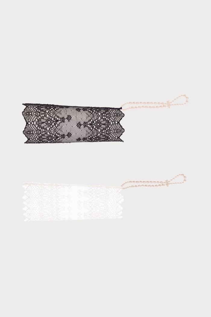 Geneva Pearl Lace Glove