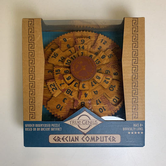 Grecian Computer Wooden Brainteaser