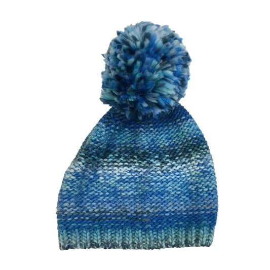 Hat (Blue/Pom Pom)