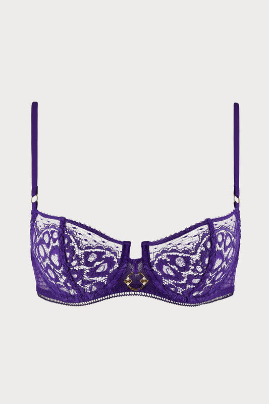 Illusion Fauve Underwired Half Cup Bra