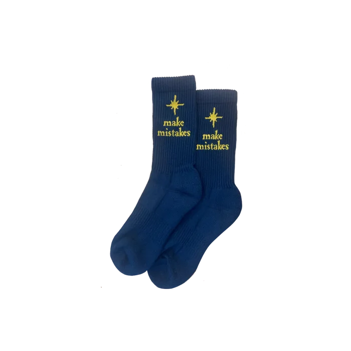 It's Ok, Make Mistakes Socks - Bingo Merch
