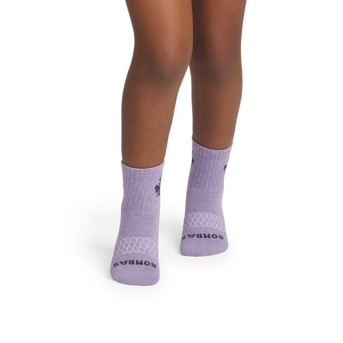 Junior Marl Calf Sock 4-Pack