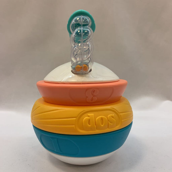 Kettlebell Rattle Bilingual Counting Stack