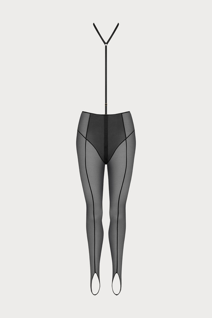 L'Amoureuse Stirrip Leggings, Size S (UK 6-8)