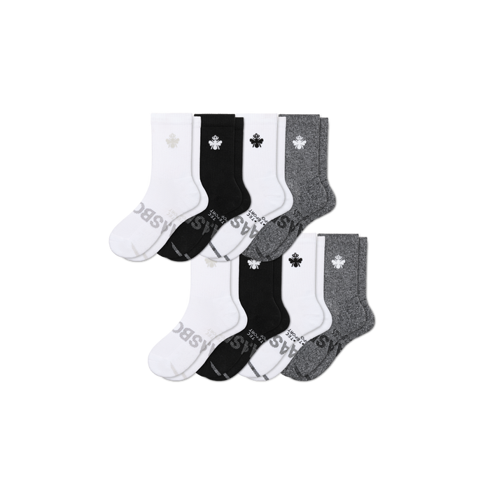 Men's All Sport Half Calf Sock 8-Pack