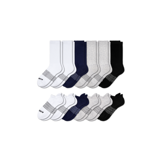 Men's Calf & Ankle Sock 12-Pack