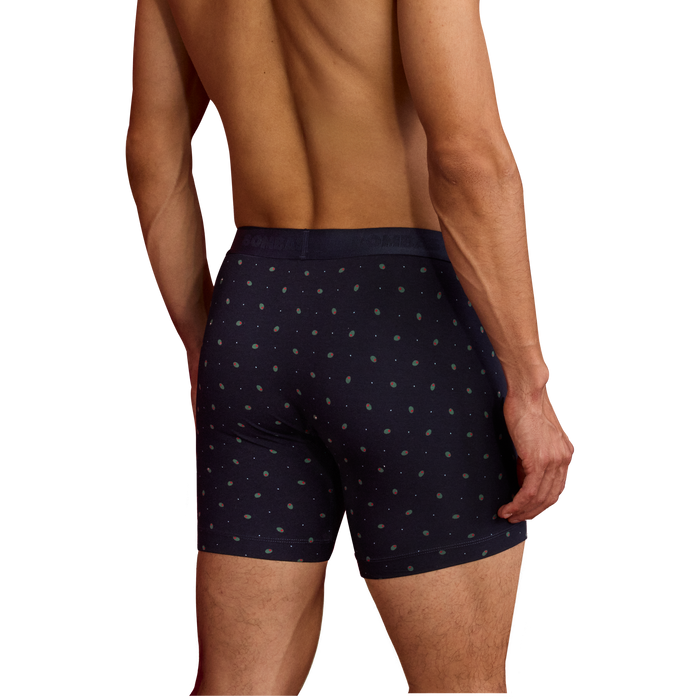Men's Cotton Modal Blend Boxer Brief 6"
