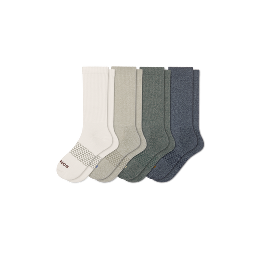 Men's Marl Calf Sock 4-Pack
