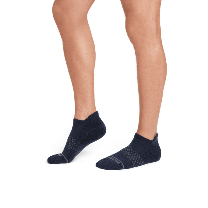 Men's Merino Wool Blend Ankle Sock 4-Pack