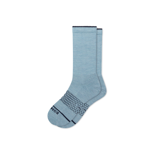 Men's Merino Wool Blend Calf Socks