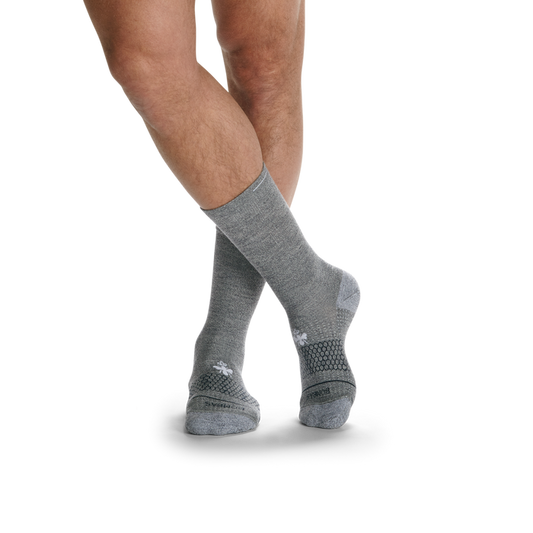 Men's Merino Wool Blend Golf Calf Socks