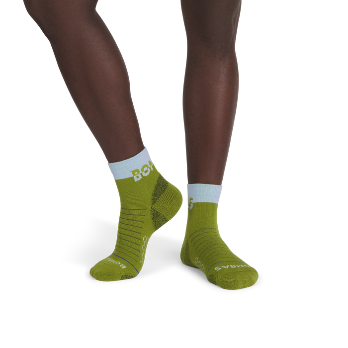 Men's Merino Wool Blend Hiking Quarter Sock 3-Pack