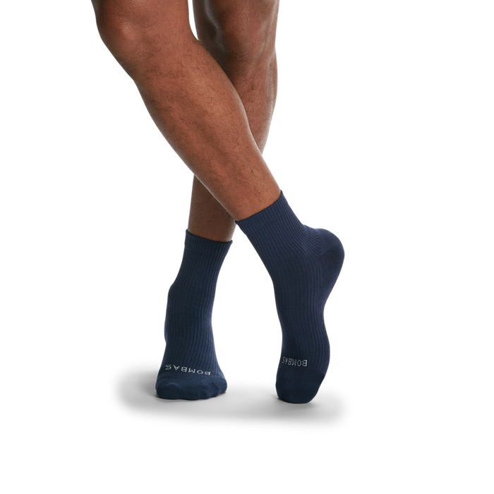 Men's Modern Rib Quarter Sock 4-Pack