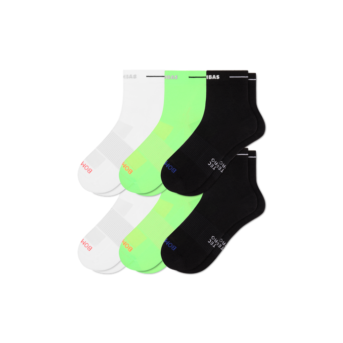 Men's RunPro Quarter Sock 6-Pack