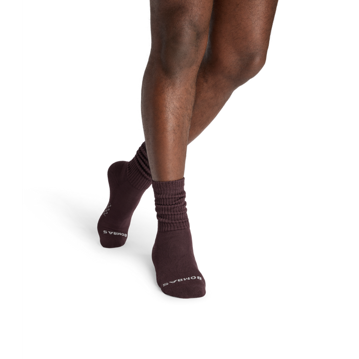 Men's Slouchy Rib Calf Sock 4-Pack