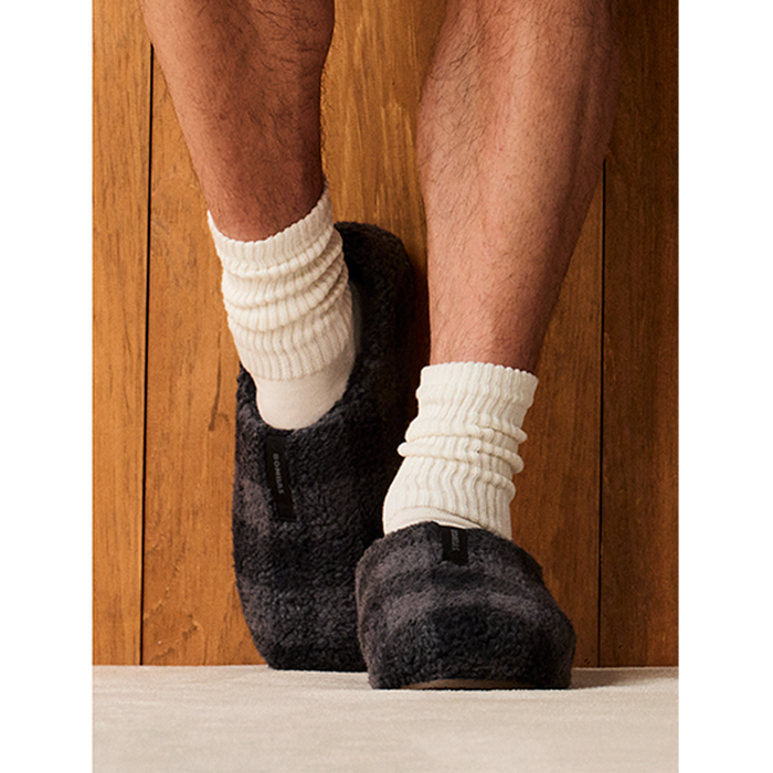 Men's Slouchy Rib Calf Socks