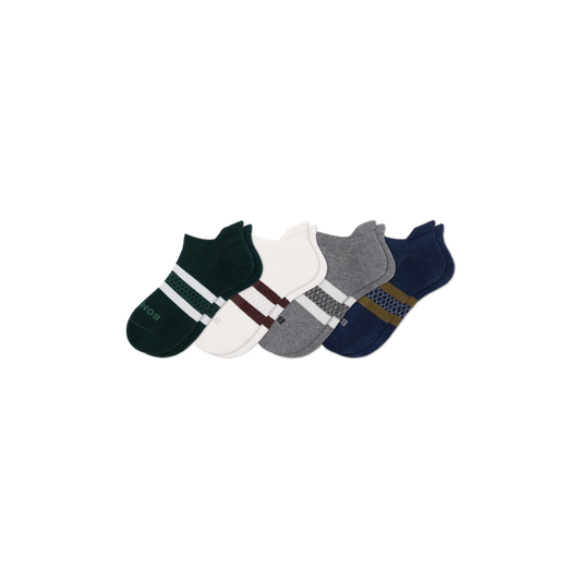 Men's Solids Ankle Sock 4-Pack