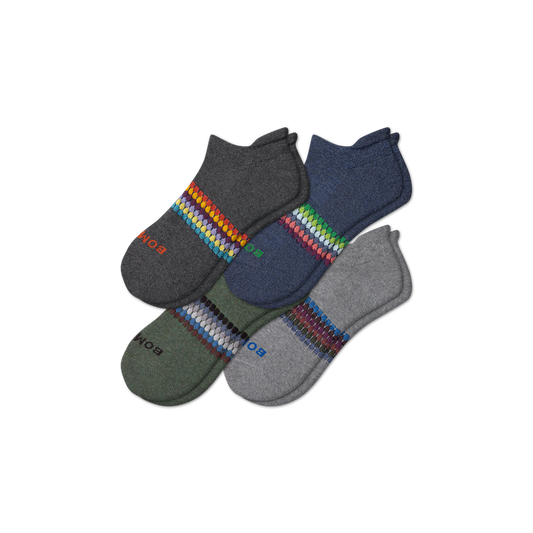 Men's Sunset Stripe Ankle Sock 4-Pack