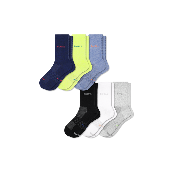 Men's UltraLite Sport Half Calf Sock 6-Pack