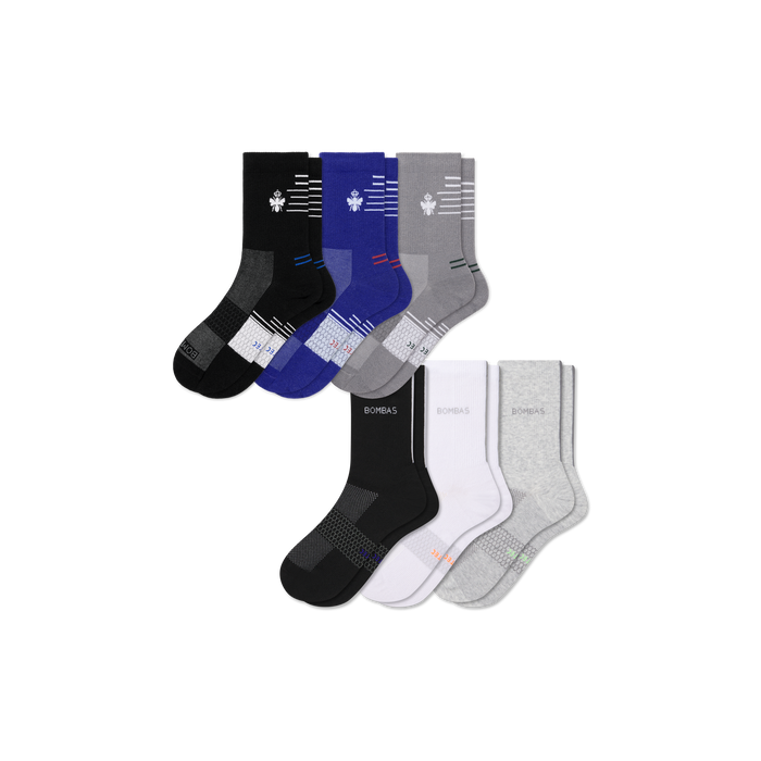 grey indigo mix / m