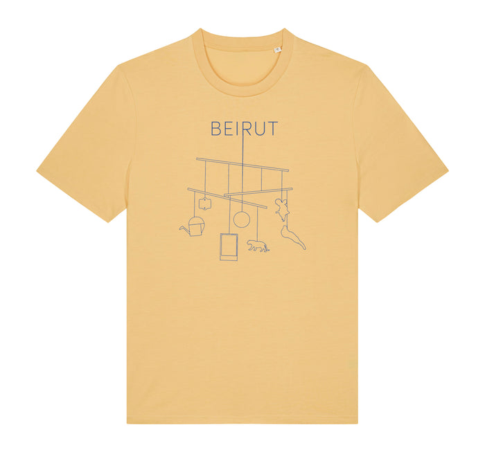 Mobile Pale Orange T-Shirt - Bingo Merch