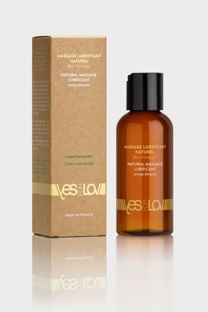 YESforLOV Natural Massage Lubricant Orange Blossom 100ml