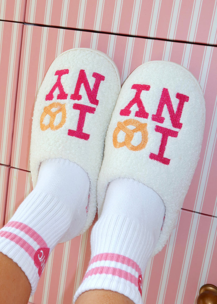 NY Pretzel Slippers
