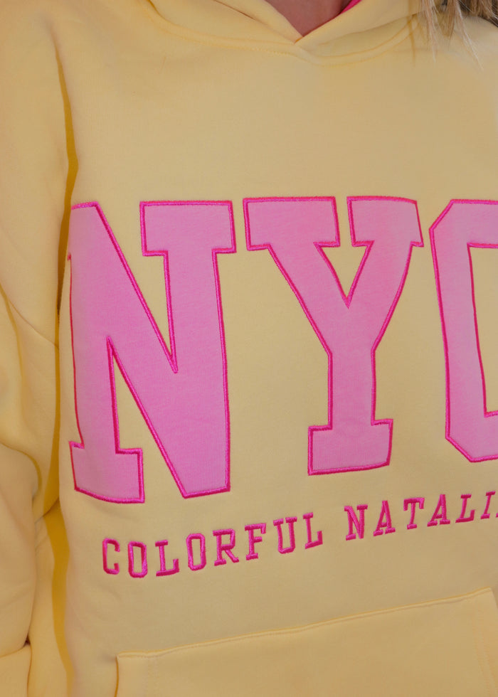 NYC Yellow Hoodie