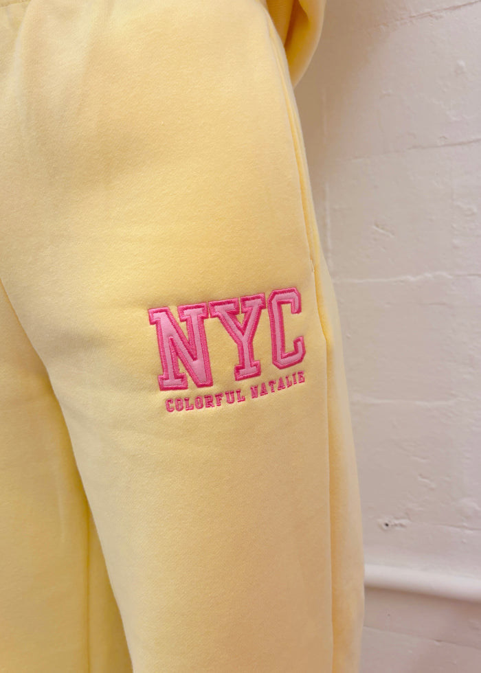 NYC Yellow Sweatpants