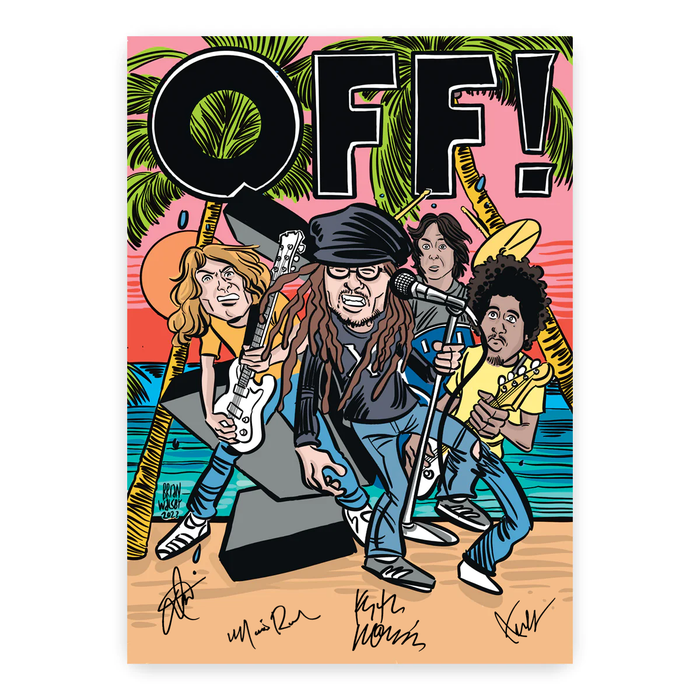 OFF! 2023 Winter Signed Tour Poster - Bingo Merch