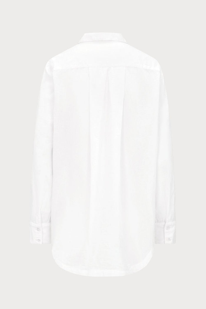 Nudea Organic Cotton PJ Shirt White