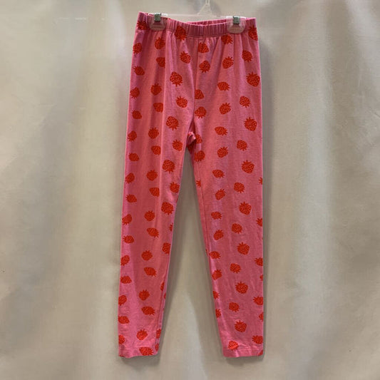 Pants: Strawberry Print Leggings
