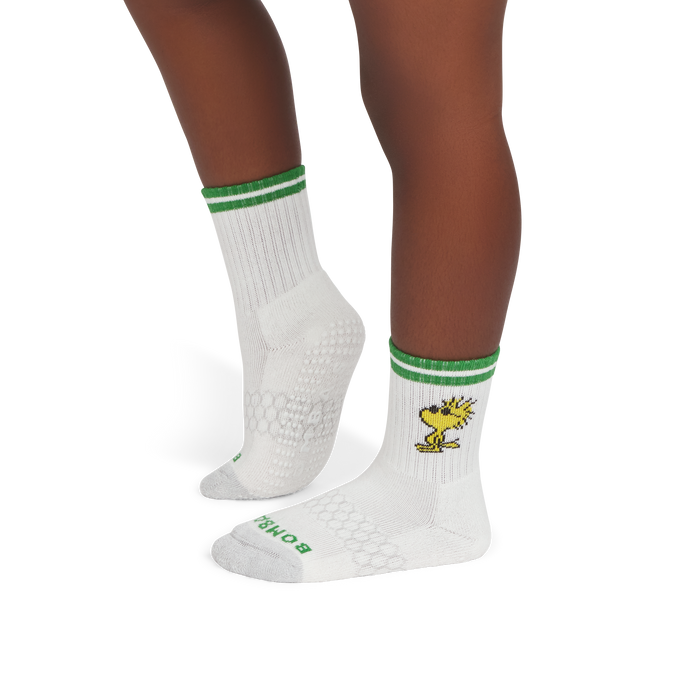 Peanuts x Bombas: Junior Gripper Calf Sock 4-Pack Gift Box