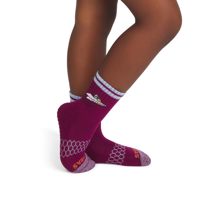 Peanuts x Bombas: Junior Gripper Calf Sock 4-Pack Gift Box