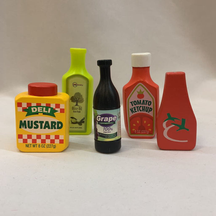 Play Kitchen: 5pc Condiments