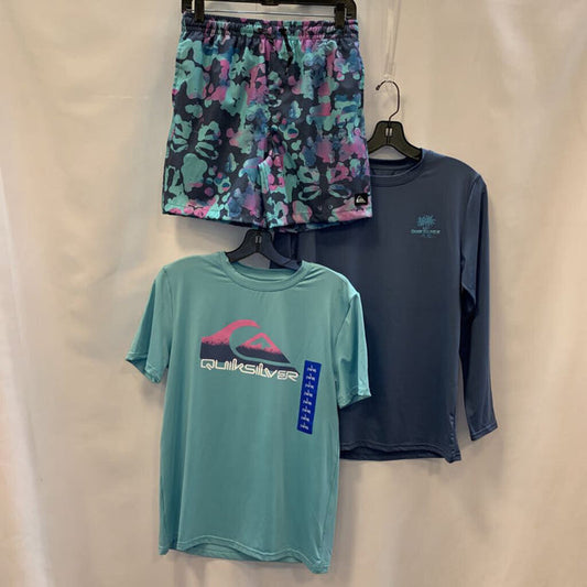 Quicksilver Youth 3 piece Swimset 50 UPF