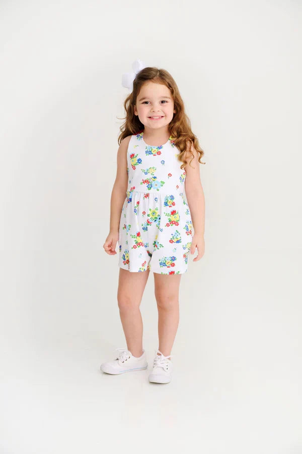 Reagan Romper - Biltmore Blooms