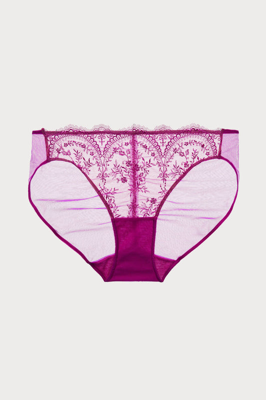 Severine Brief in Rubine, Size XS (UK 8)
