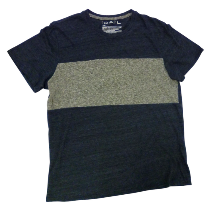 Shirt: Blue/Gray
