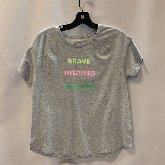 Shirt: 'Brave Inspired Focused' Short Sleeve
