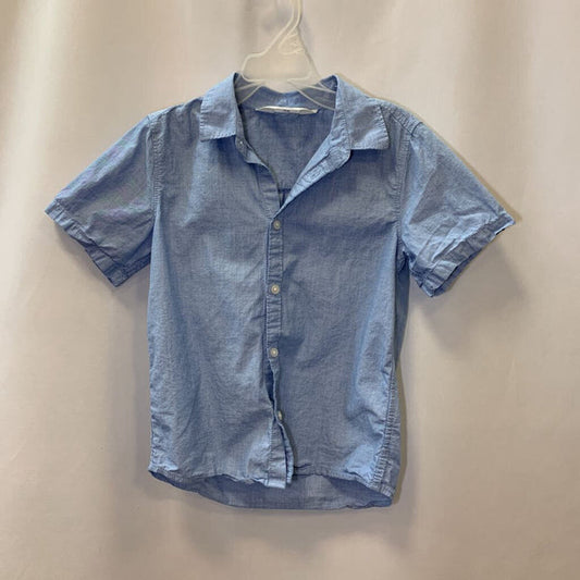 Shirt: Short Sleeve Chambray Collared