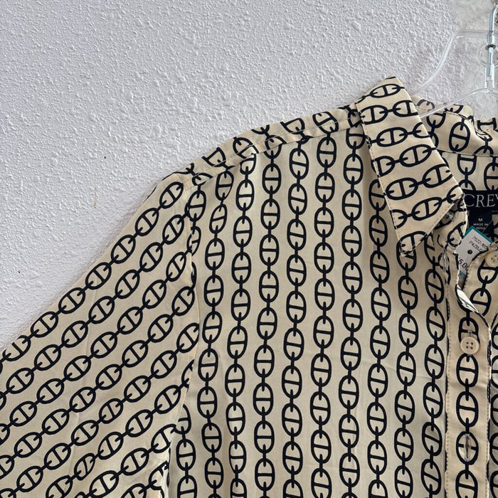 silky chain print