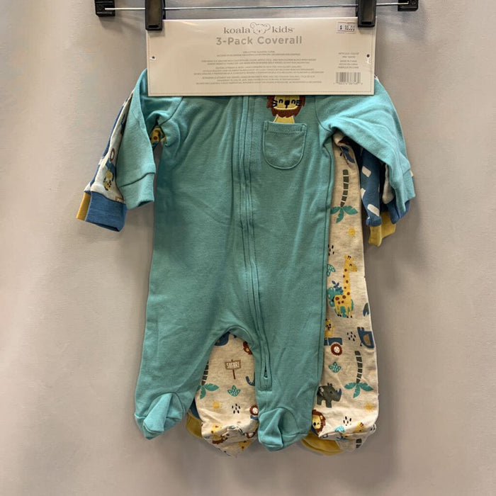 Sleeper: 3 pk Footed Coverall