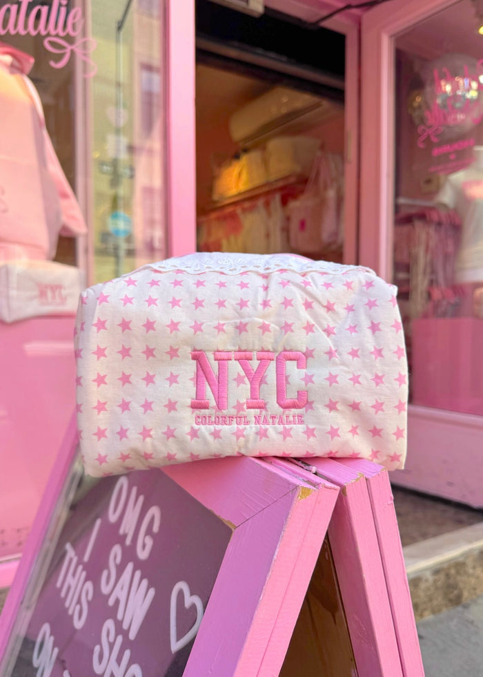 Stars NYC Makeup Bag