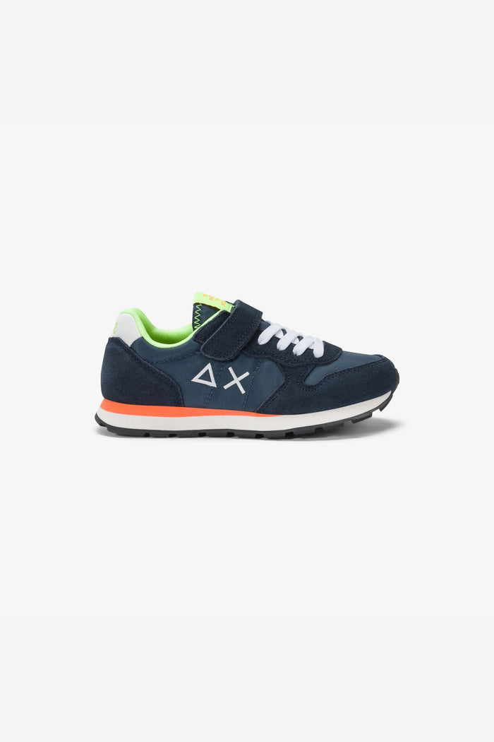 Sun 68 Sneakers Tom Fluo Blu Bambino