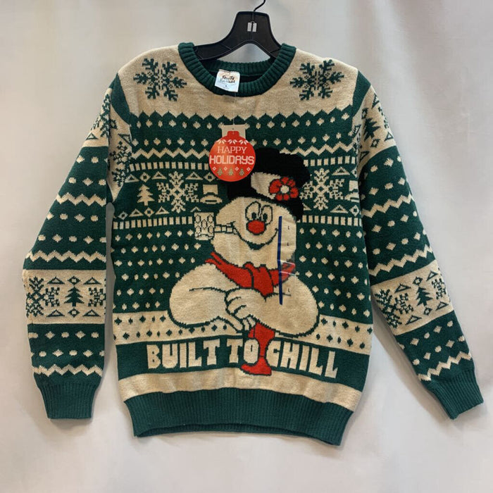 Sweater: knit Frosty "Built to Chill"