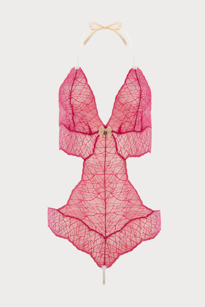 Sydney Daisy Single Pearl Body in Red